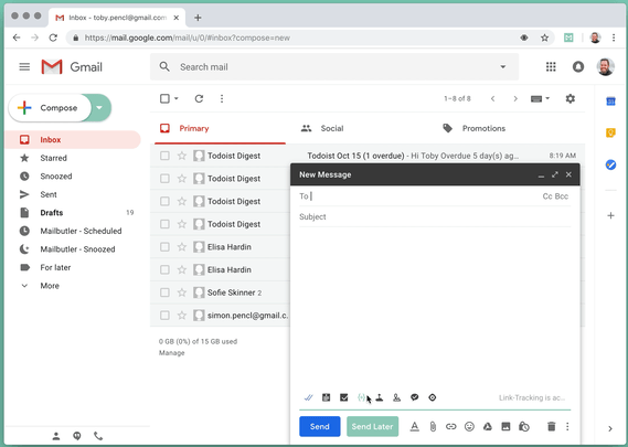 Gmail email Templates
