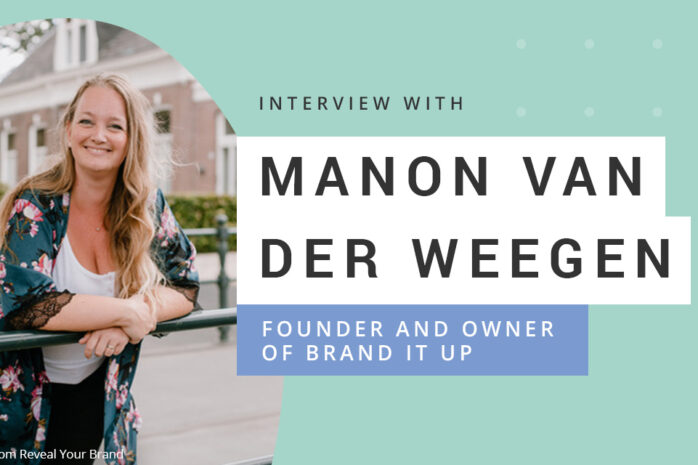 manon van der weegen, brand and website designer