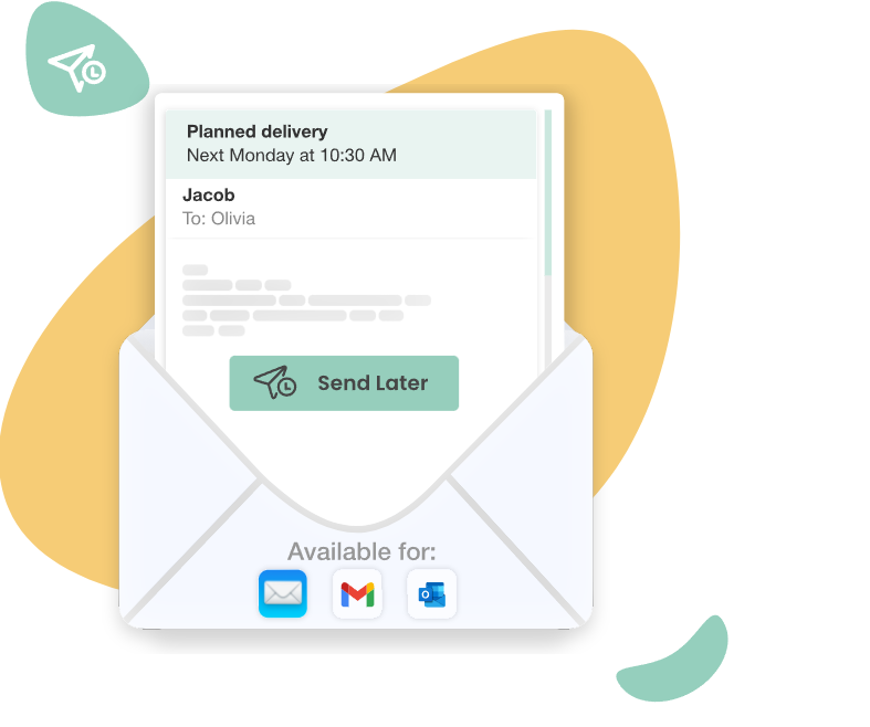 send emails later with Mailbutler