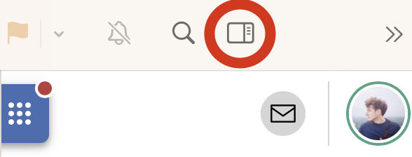 the new mailbutler sidebar button in apple mail