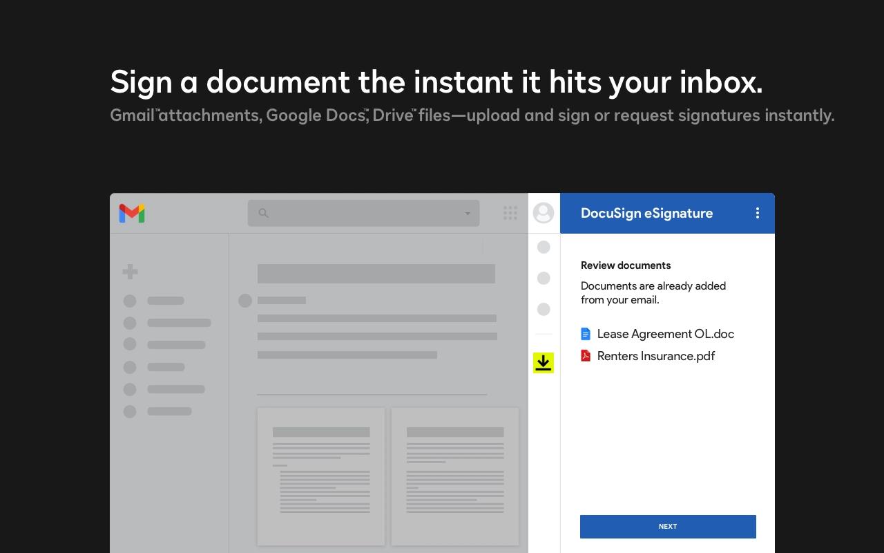 Docusign for Gmail