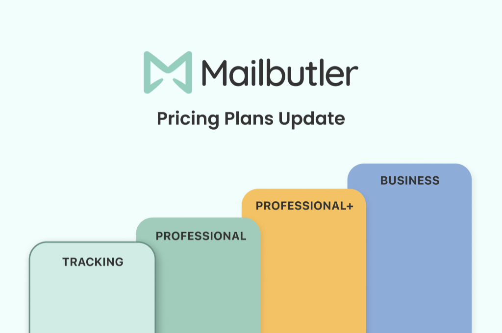 the new mailbutler tracking plan