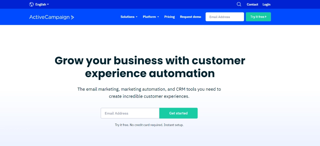 email automation tool - activecampaign