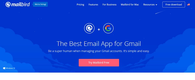 Right Inbox alternative - mailbird