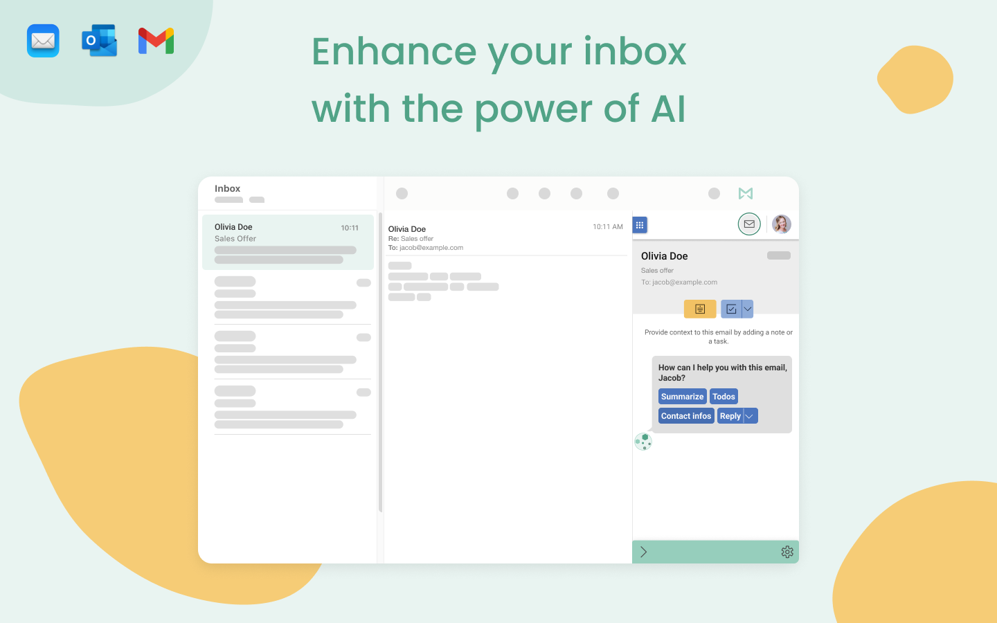 Smart AI email assistant