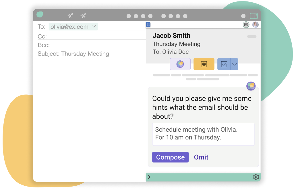 The Mailbutler Smart Assistant’s Smart Compose functionality