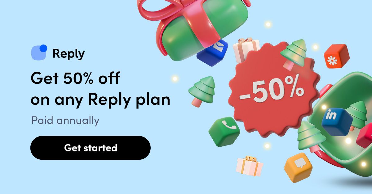 Reply.io black friday offer