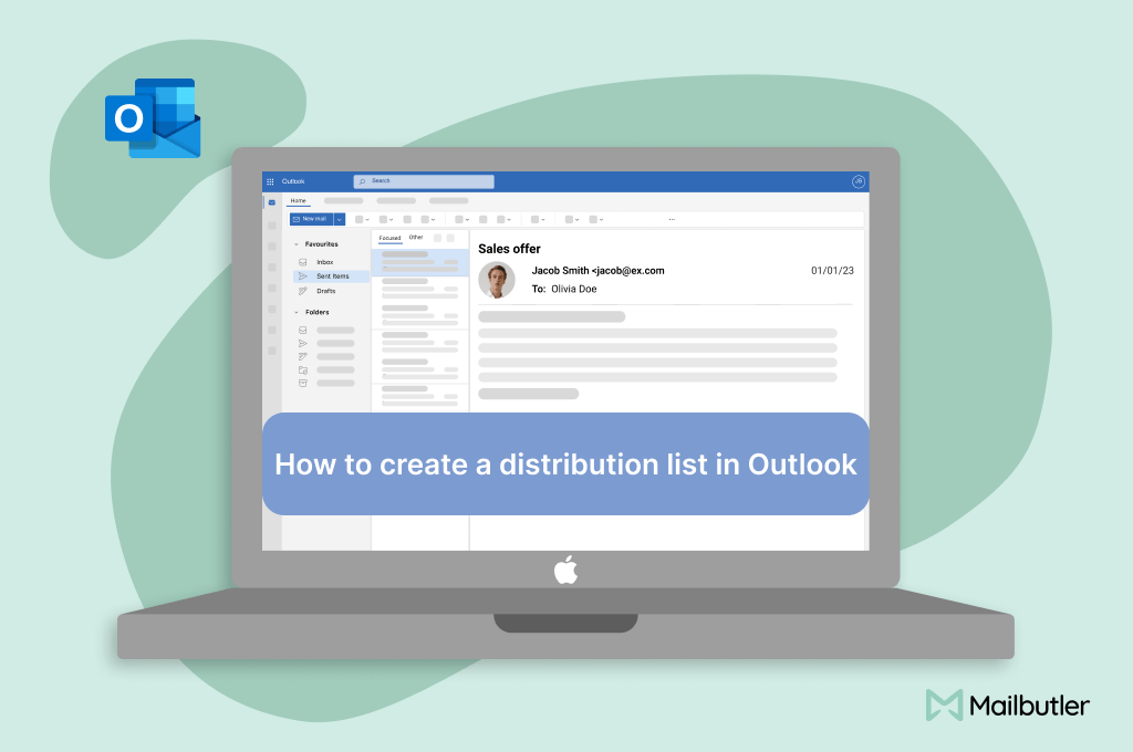 How to create a distribution list in Outlook