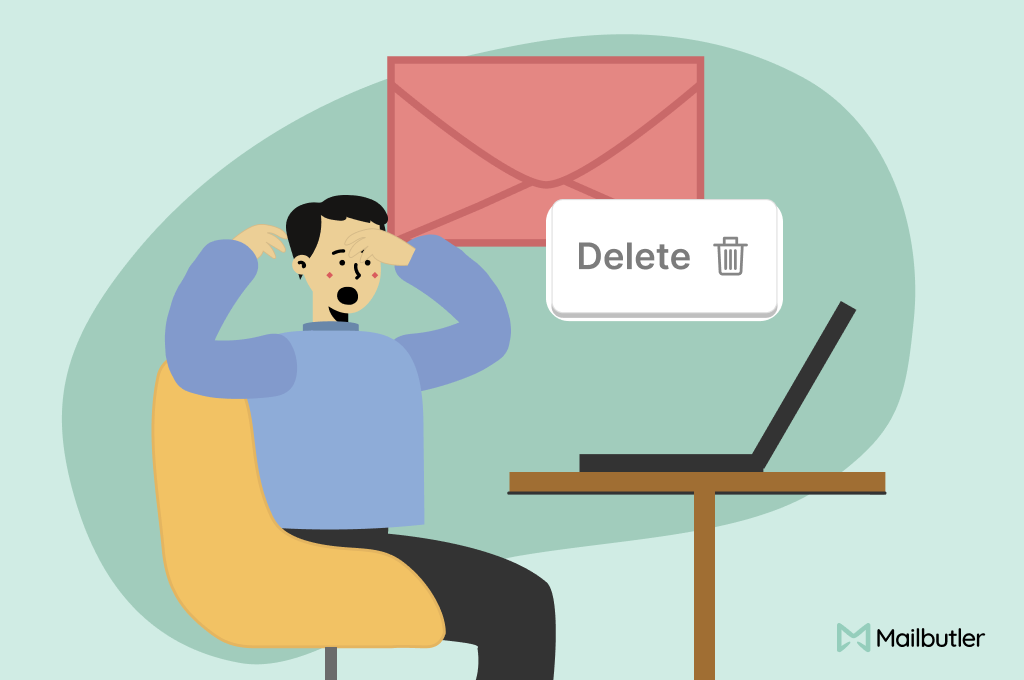 How to delete an email you sent